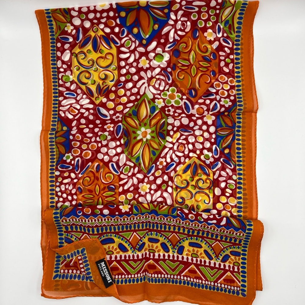 Missoni Multicolor Patterned Scarf